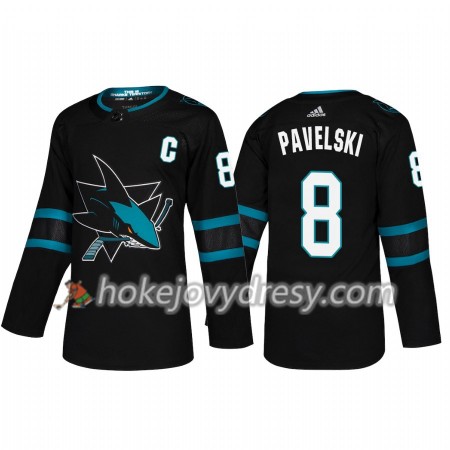 Pánské Hokejový Dres San Jose Sharks Joe Pavelski 8 Alternate 2018-2019 Adidas Authentic